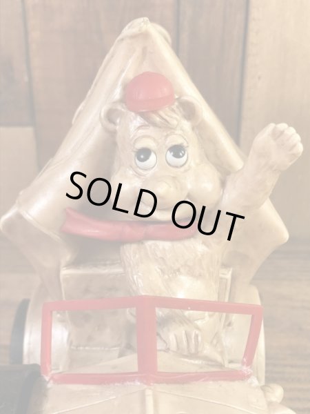 Boy Indu's社製のスパークスキャンパーの70年代ビンテージ貯金箱フィギュア