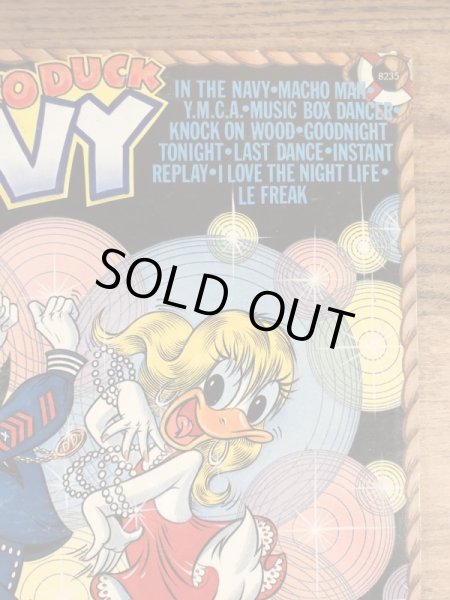 アーウィンディスコダックのネイビーの70’sヴィンテージLP盤