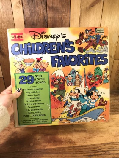 画像3: Disney's Children's Favorites LP Record　ディズニー　ビンテージ　レコード　LP盤　70年代