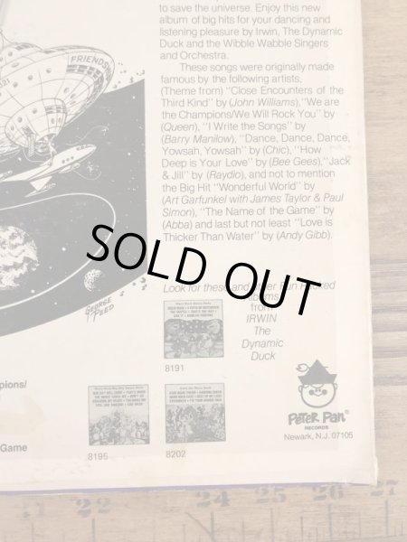 Irwin the Dynamic DuckのDuck Warsの70’sヴィンテージLP盤