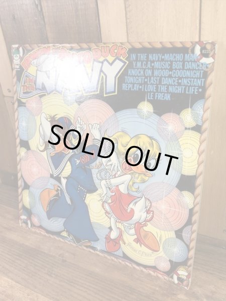 アーウィンディスコダックのネイビーの70’sヴィンテージLP盤