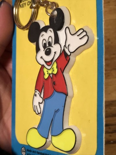 画像1: Disney Character “Mickey Mouse” Keychain　ミッキーマウス　ビンテージ　キーホルダー　ディズニー　70年代