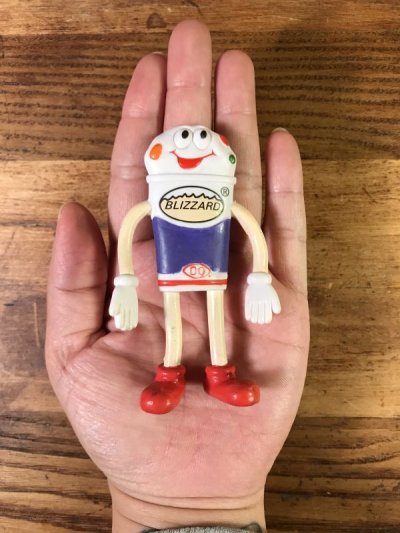 画像3: Dairy Queen “Blizzaed” Bendable PVC Figure　デイリークイーン　ビンテージ　ベンダブルフィギュア　ブリザード　90年代