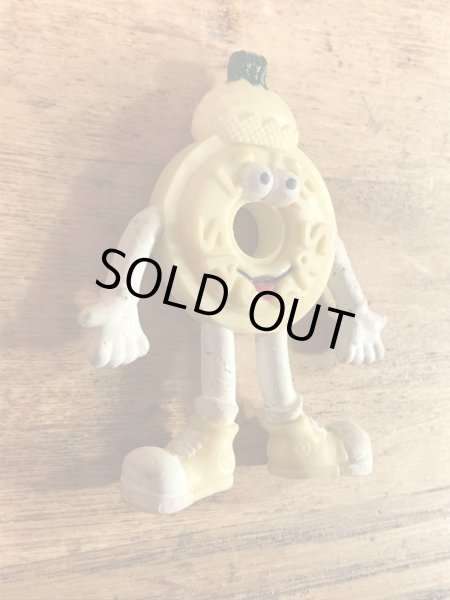 ライフセーバーズのパイナップルの90年代ビンテージPVCフィギュア