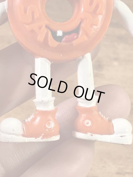 アドバタイジングキャラクターのライフセーバーズの90’sヴィンテージベンダブルフィギュア