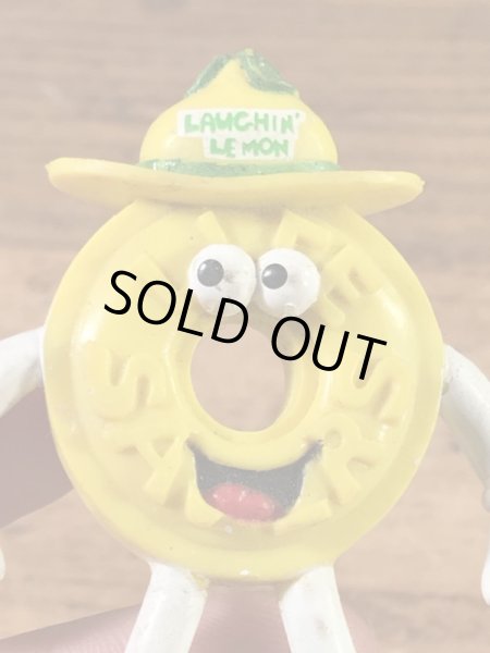 ライフセーバーズのレモンの90年代ビンテージPVCフィギュア