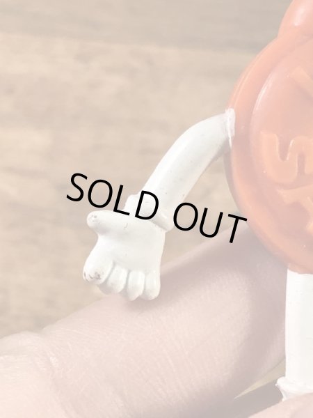 ライフセーバーズのオレンジの90年代ビンテージPVCフィギュア