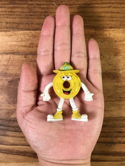 画像1: Life Savers “Lamchin' Lemon” Bendable PVC Figure ライフセーバーズ ビンテージ ベンダブルフィギュア PVCフィギュア 90年代