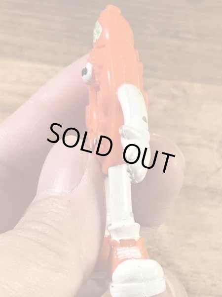 ライフセーバーズのオレンジの90年代ビンテージPVCフィギュア