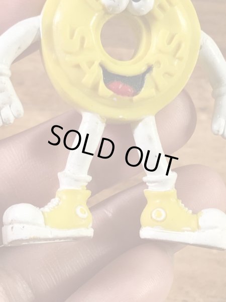 企業キャラクターのライフセーバーズの90’sヴィンテージベンダブルフィギュア