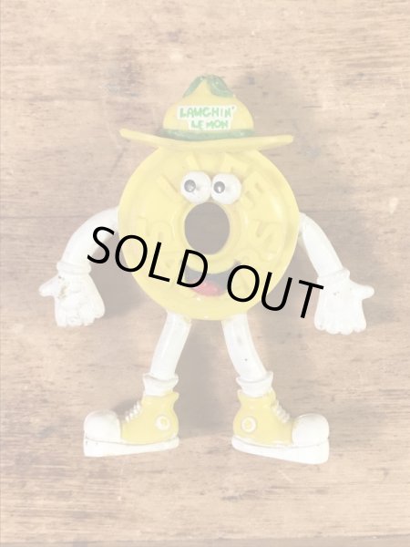 ライフセーバーズのレモンの90年代ビンテージPVCフィギュア