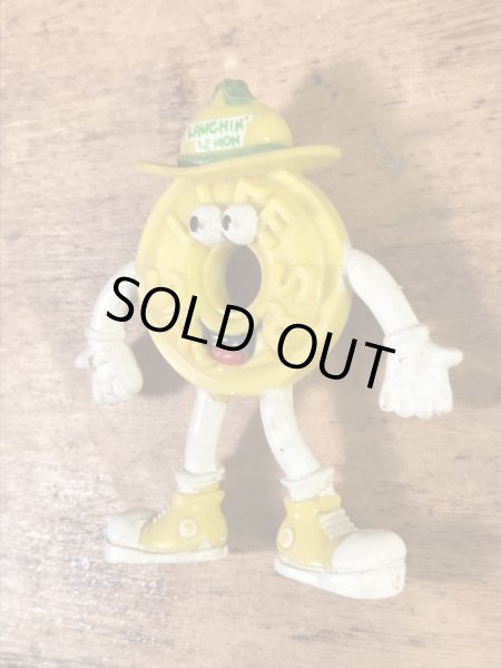 企業キャラクターのライフセーバーズの90’sヴィンテージベンダブルフィギュア