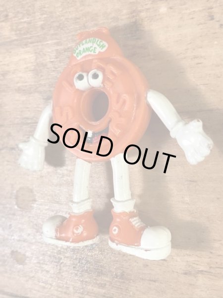 アドバタイジングキャラクターのライフセーバーズの90’sヴィンテージベンダブルフィギュア