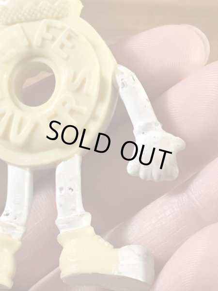 ライフセーバーズのパイナップルの90年代ビンテージPVCフィギュア