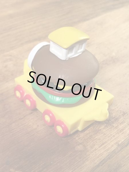 ソニックドライブインのハンバーガーの90年代ビンテージミールトイ