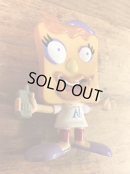 Aunt Jemimaのブレックファーストヘッドの90年代ビンテージPVCフィギュア