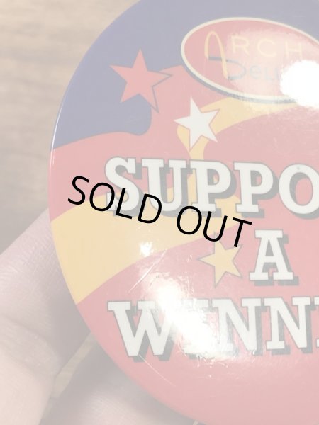 マクドナルドのアーチデラックスの90’sヴィンテージ缶バッチ