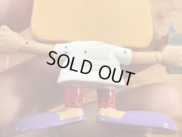 Aunt Jemimaのブレックファーストヘッドの90’sヴィンテージベンダブルフィギュア