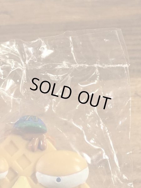 アドバタイジングキャラクターのBreakfast Headの90’sヴィンテージベンダブルフィギュア