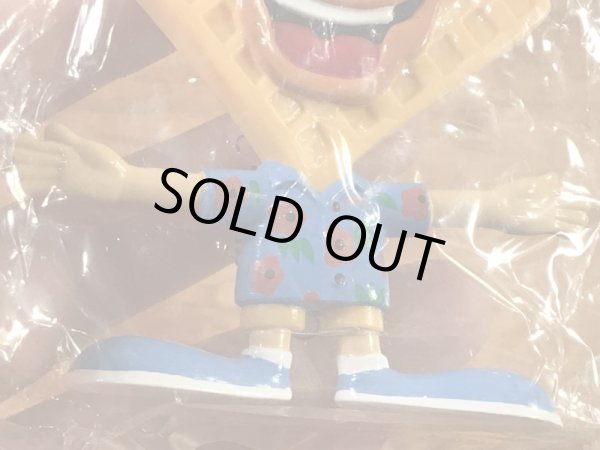 アドバタイジングキャラクターのBreakfast Headの90’sヴィンテージベンダブルフィギュア