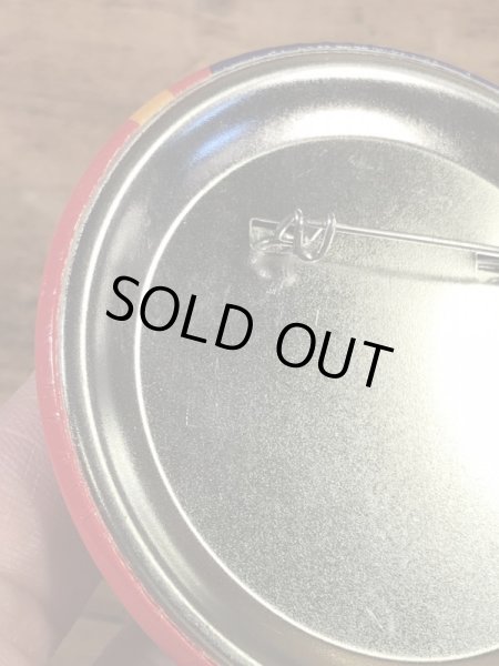 マクドナルドのアーチデラックスの90年代ビンテージ缶バッジ