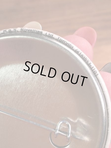 カナダのマクドナルドの80’sヴィンテージ缶バッチ