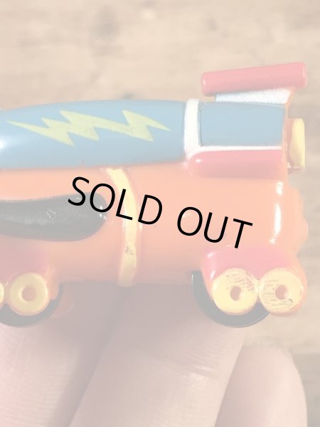 ソニックドライブインのホットロッドホットドッグスの90年代ビンテージミールトイ