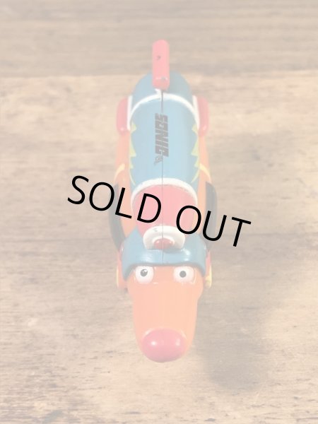 Sonic Drive-InのHot Rod Hot Dogsの90'sヴィンテージハッピーミール