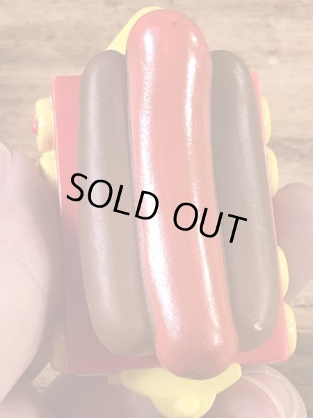 ソニックドライブインのホットドッグの90年代ビンテージミールトイ