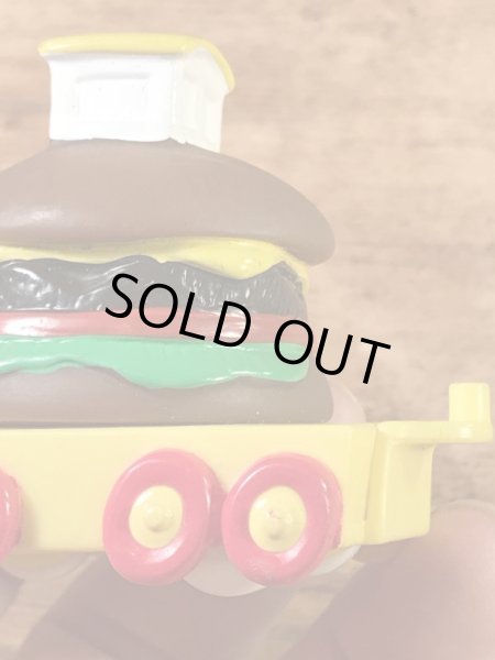 ソニックドライブインのハンバーガーの90年代ビンテージミールトイ