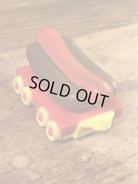 ソニックドライブインのホットドッグの90年代ビンテージミールトイ