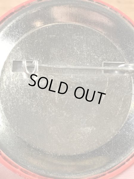 タコベルのメッセージが書かれた80’sヴィンテージ缶バッチ