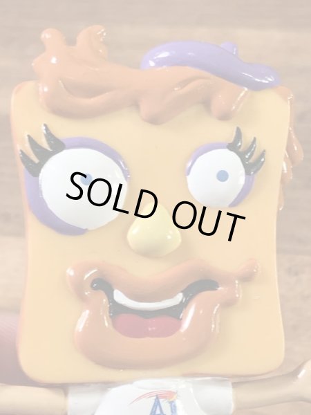 Aunt Jemimaのブレックファーストヘッドの90年代ビンテージPVCフィギュア