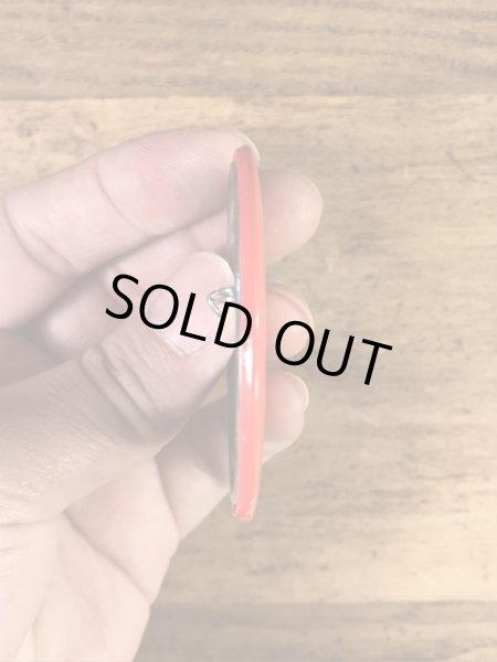 タコベルのメッセージが書かれた80年代ビンテージ缶バッジ