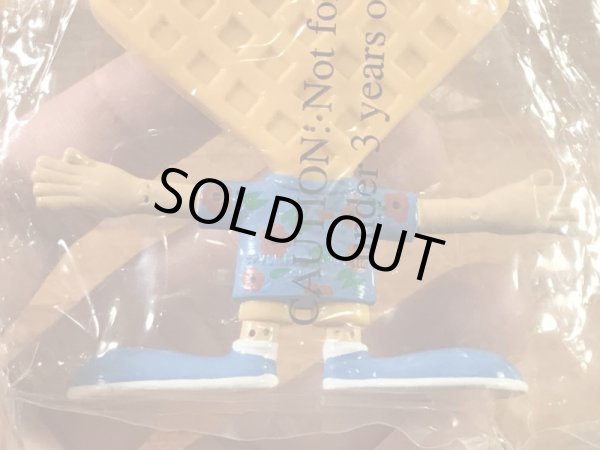 アドバタイジングキャラクターのBreakfast Headの90’sヴィンテージベンダブルフィギュア