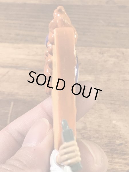 Aunt Jemimaのブレックファーストヘッドの90年代ビンテージPVCフィギュア