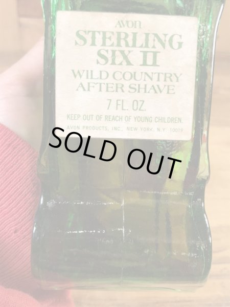 Avonのオールドカーの60〜70’sヴィンテージアフターシェービングローションボトル