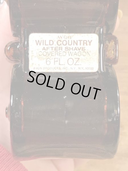 Avonのほろ馬車の60〜70’sヴィンテージアフターシェービングローションボトル