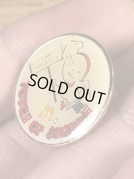 マクドナルドのスピーディーの90’s〜ヴィンテージエナメルピンズ