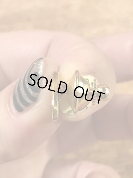 マクドナルドのピザの80年代ビンテージピンバッジ