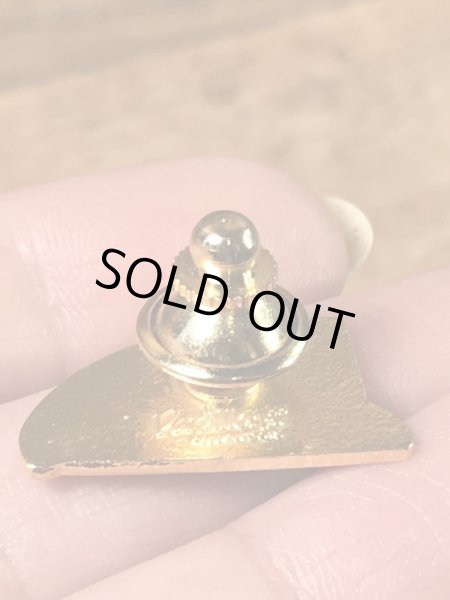 マクドナルドのピザの80年代ビンテージピンバッジ