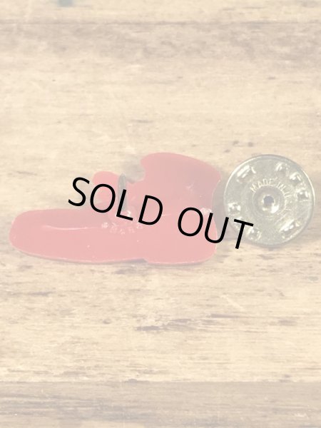 マクドナルドのロナルドの靴の90年代ビンテージピンバッジ