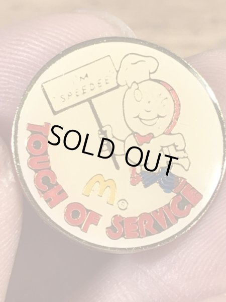 マクドナルドのスピーディーの90’s〜ヴィンテージエナメルピンズ