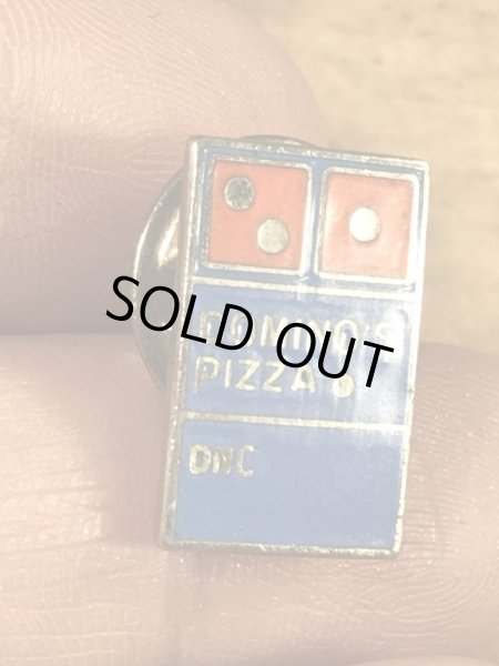 ドミノピザのロゴの90年代〜ビンテージピンバッジ
