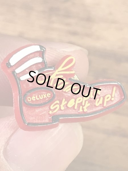 マクドナルドのロナルドの靴の90年代ビンテージピンバッジ