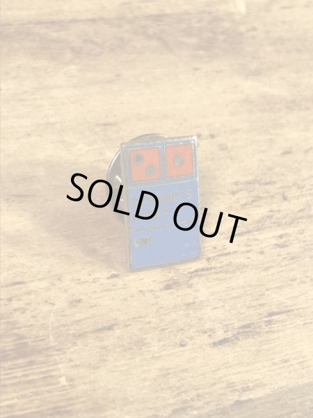 ドミノピザのロゴの90年代〜ビンテージピンバッジ