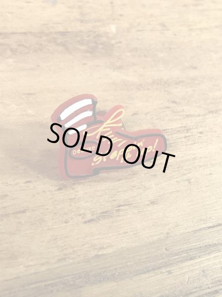 マクドナルドのロナルドの靴の90年代ビンテージピンバッジ