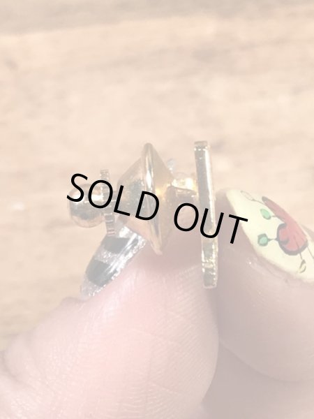 マクドナルドのピザの80年代ビンテージピンバッジ