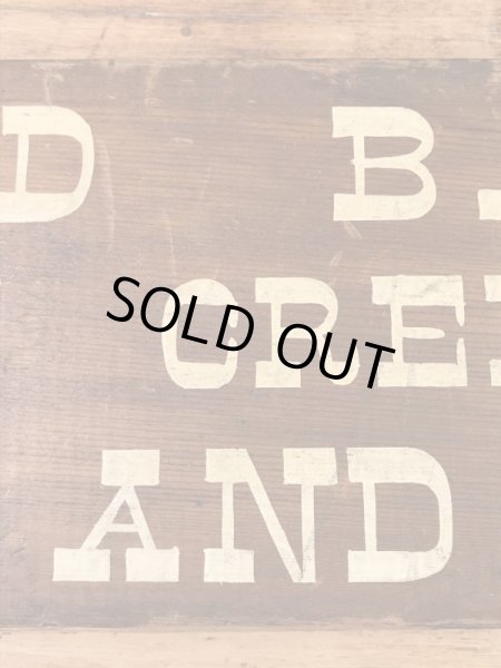 アイスクリーム屋のアンティークの木製看板