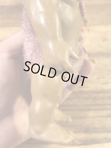 原始人のケイブマンの60’sヴィンテージプラスチックドール